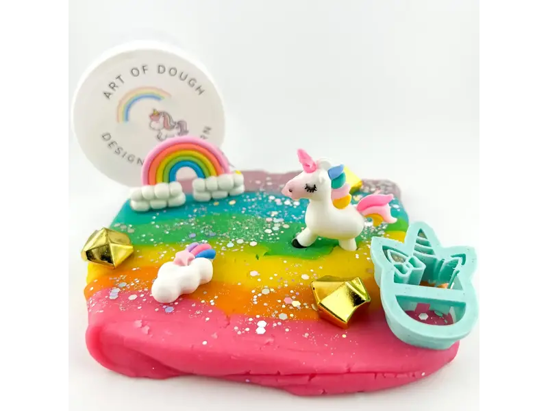 Art of Dough Unicorn Sensory Jar