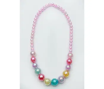 Watercolor Necklace - Pink