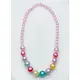 Watercolor Necklace - Pink