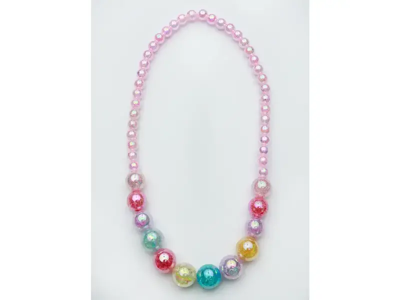 Sparkle Sister by Couture Watercolor Necklace - Pink