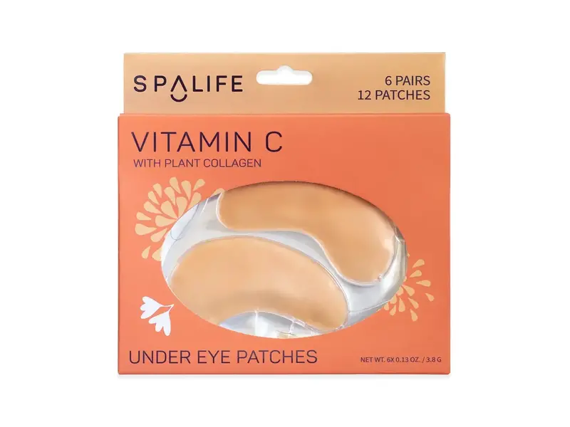 My Spa Life Vitamin C Brightening Under Eye Masks - 8 Pairs