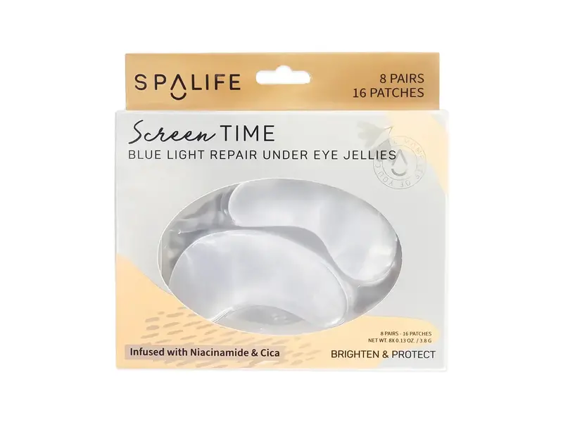My Spa Life Screen Time Blue Light Repair Under Eye Masks - 8 Pairs
