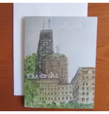 Maggie Caravello Chicago Drake Hotel Note Card