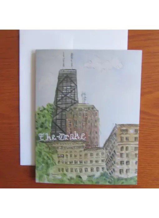 Chicago Drake Hotel Note Card