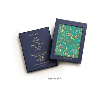 Sage Meadow Thank You- Box of 6