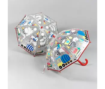 Construction Umbrella - Transparent Color Changing