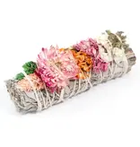 Andaluca 4" Sherbet Color Sage Smudge Stick