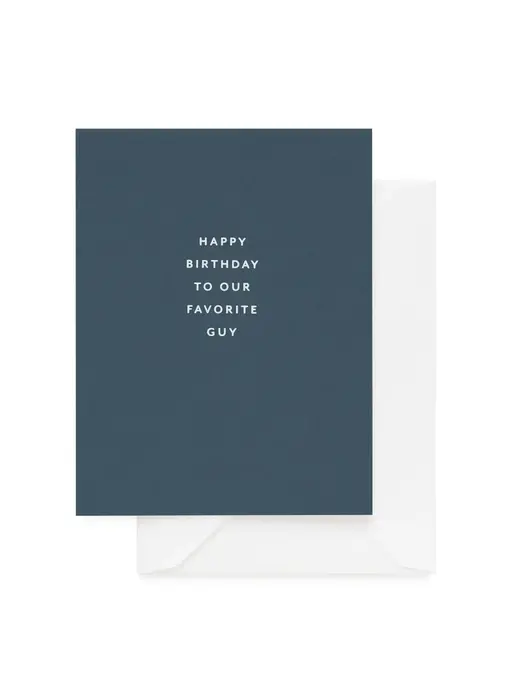 Favorite Guy Birthday