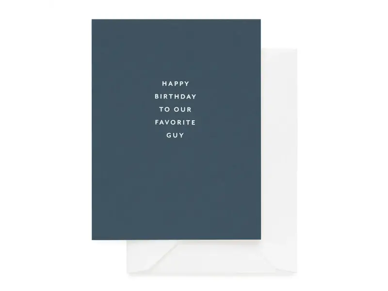 Sugar Paper Favorite Guy Birthday