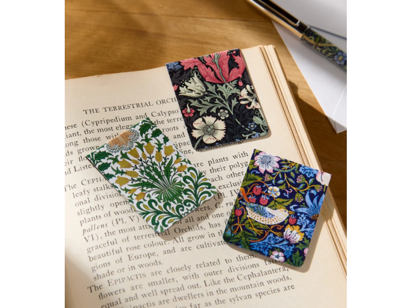Chronicle Books William Morris Magnetic Bookmark Set