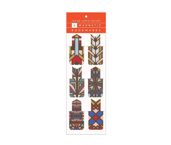 Frank Lloyd Wright Designs Magnetic Bookmarks