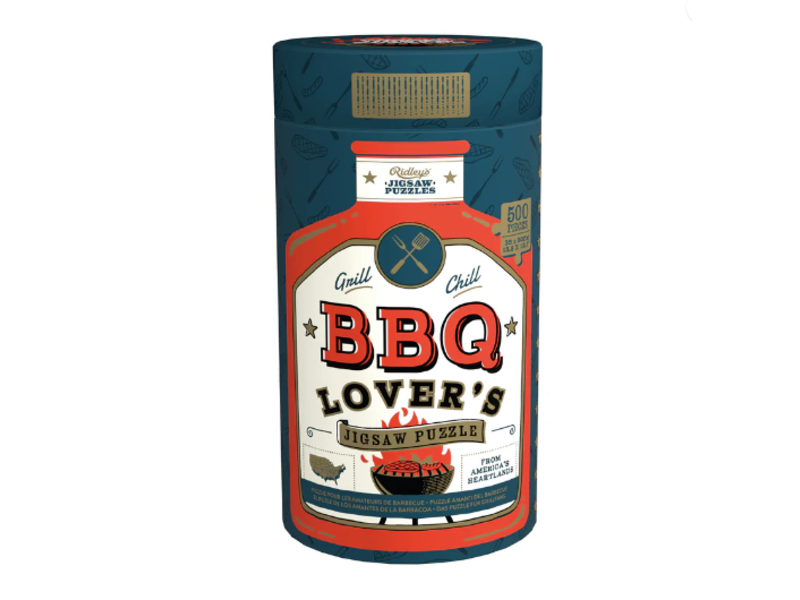 Chronicle Books BBQ Lover's 500-piece Jigsaw Puzzle