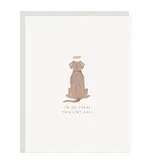 Ramona & Ruth Angel Dog Card