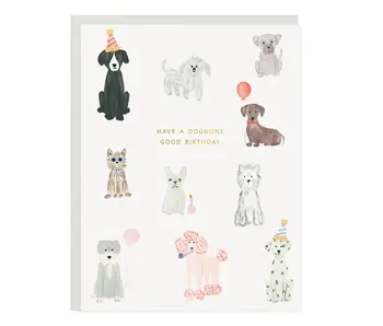 Doggone Birthday Card