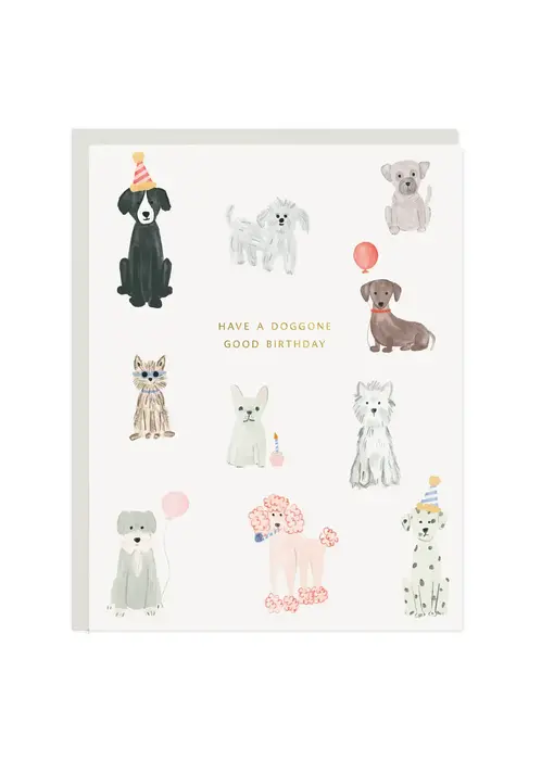 Doggone Birthday Card