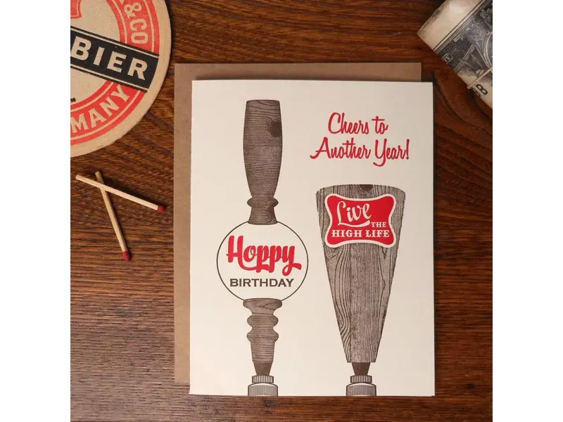 a. favorite design Birthday Tappers - Greeting Card