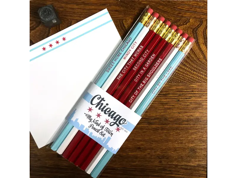 a. favorite design My Kind of Town Pencil Set