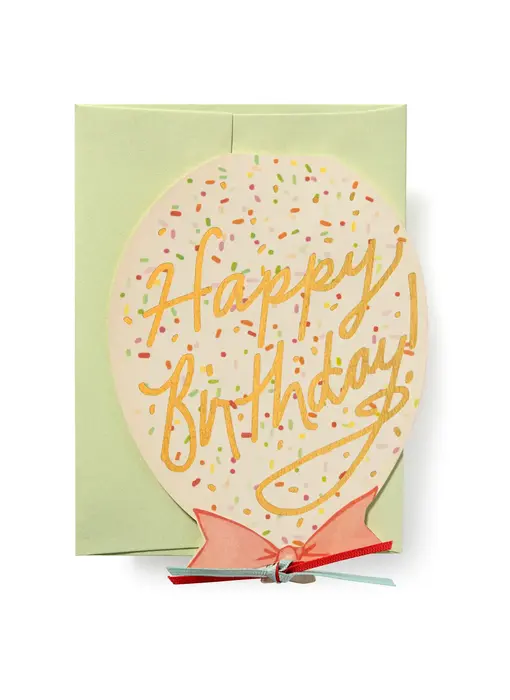 Happy Birthday Balloon Greeting Card