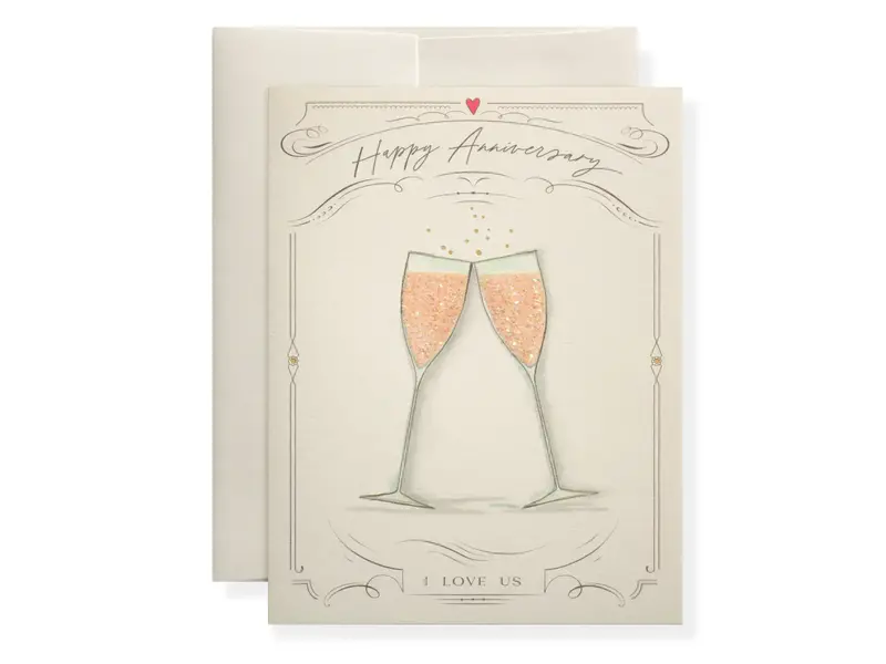 Karen Adams Designs I Love Us Greeting Card