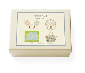 Pickleball Note Card Box