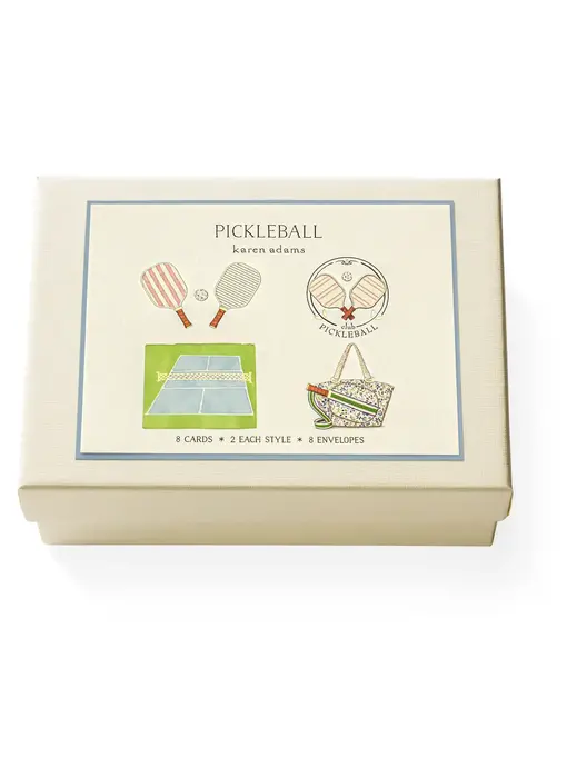 Pickleball Note Card Box