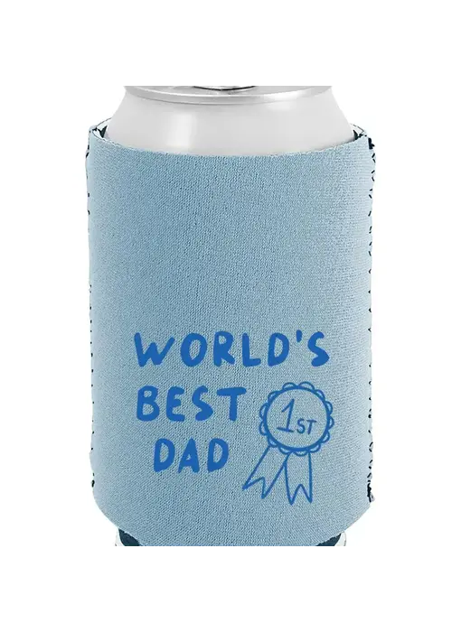 Best Dad Regular Can Koozie, Fathers Day, Dad Gifts, Coolie