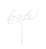 Santa Barbara Design Studio by Creative Brands Words Straw- Bride