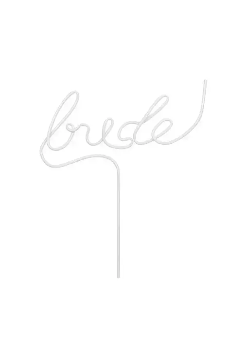 Words Straw- Bride