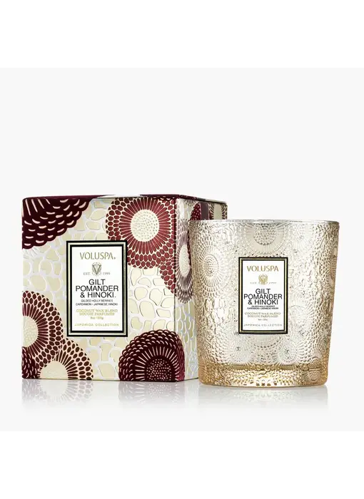 Gilt Pomander Classic Candle