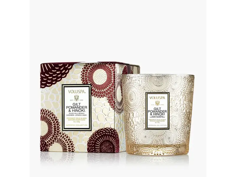 Voluspa Gilt Pomander Classic Candle