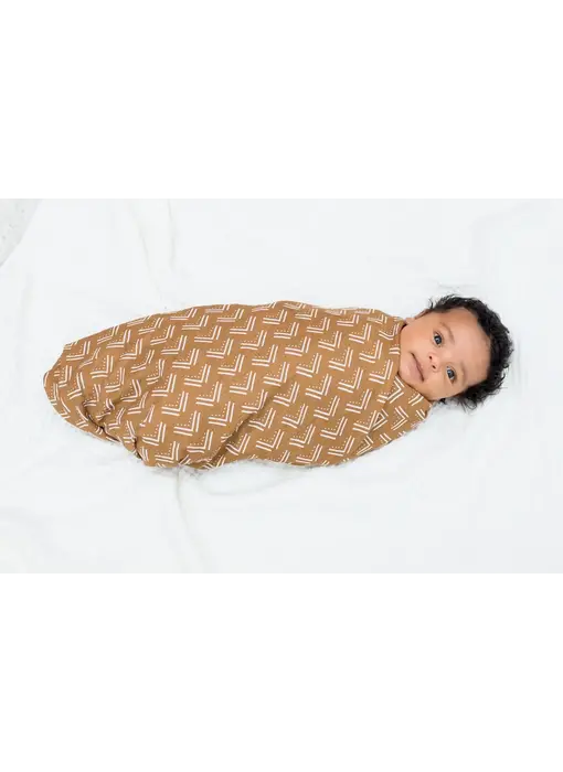 Cotton Swaddle - Mudcloth