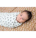 Lulujo Cotton Swaddle - Mudcloth
