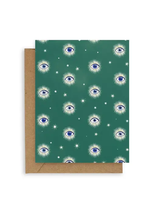 Evil Eyes Card