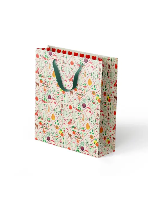 Flora Fauna Diamond Large Gift Bag