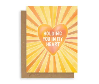 Holding You in My Heart Card