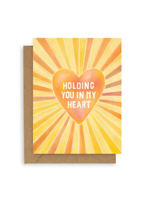 Holding You in My Heart Card