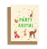 Adelfi Party Animal Birthday Card