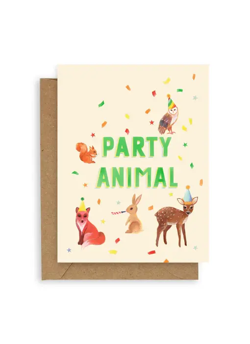 Party Animal Birthday Card