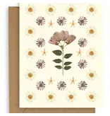 Adelfi Pressed Flowers Card