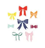 Adelfi Rainbow Bows Sticker Pack