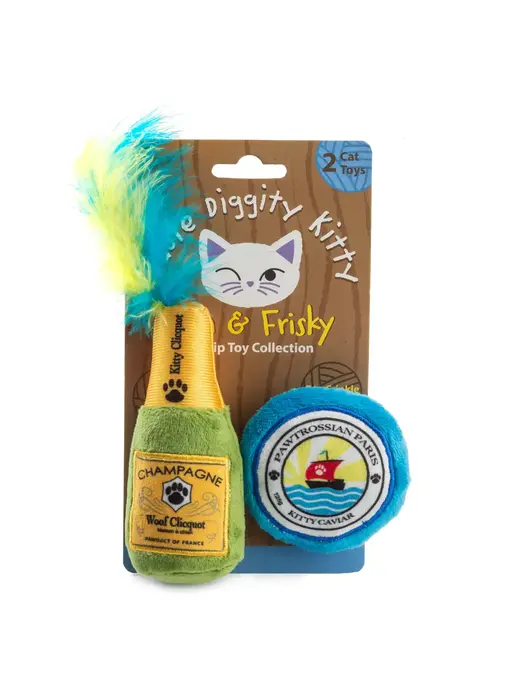 Kitty Clicquot (Bottle & Caviar) Organic Catnip