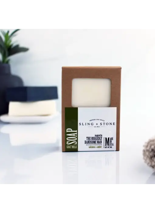 Handcrafted 'manly' Soap Bars- The Ruggedly Handsome Man