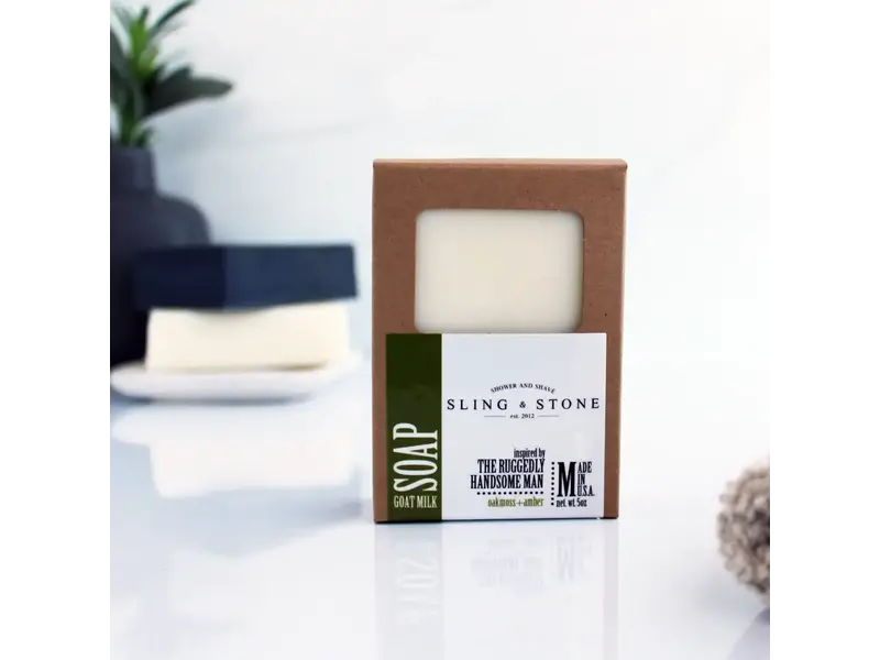 Twisted Tomboy Handcrafted 'manly' Soap Bars- The Ruggedly Handsome Man
