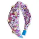 Kids Knot Headband - Embellished Floral Rhinestone Pearl