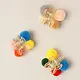 Small Pom Pom Decor Hair Claw Clips
