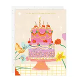 Seedlings Cherry Cake - Birthday Card