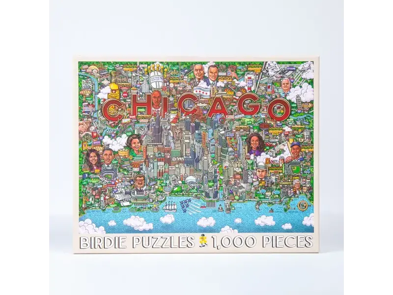 Birdie Puzzles Chicago | 1,000 Piece Puzzle
