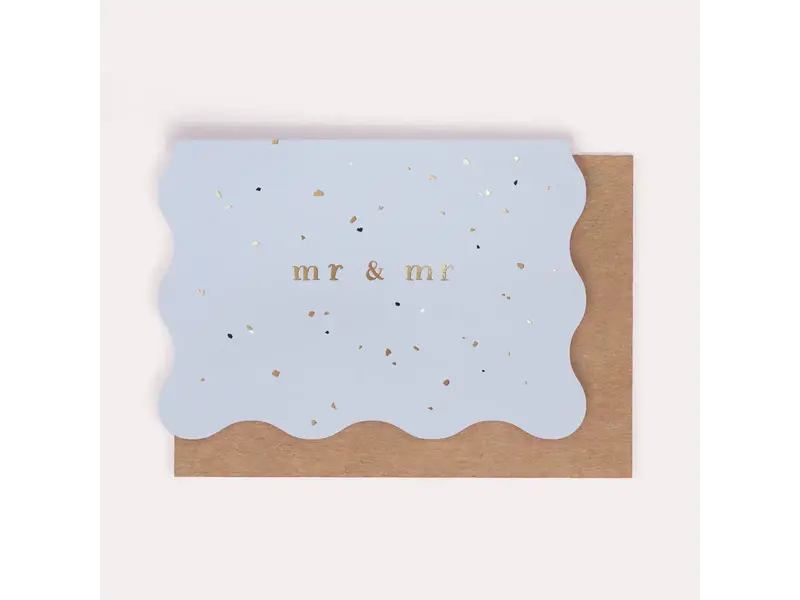 Sister Paper Co. Mr and Mr Wedding Card