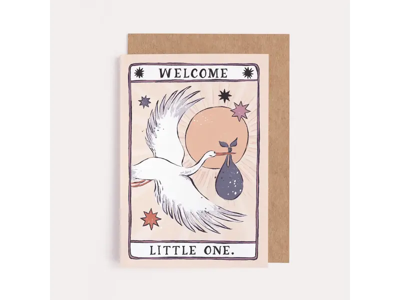 Sister Paper Co. Stork New Baby Card
