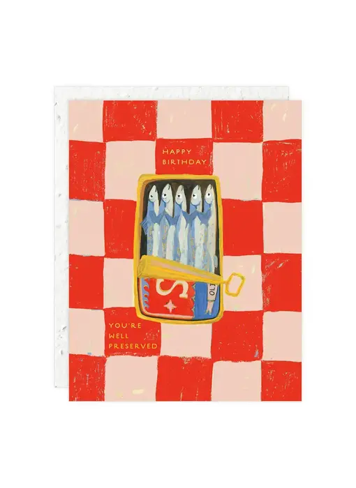 Sardines - Birthday Card